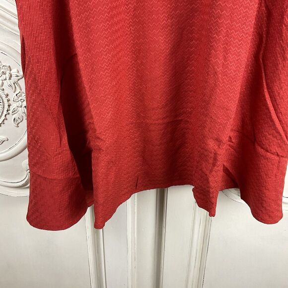 Band of the Free Josette Aurora Red Puff Sleeve Dress, Size XS NWT - Picture 8 of 16